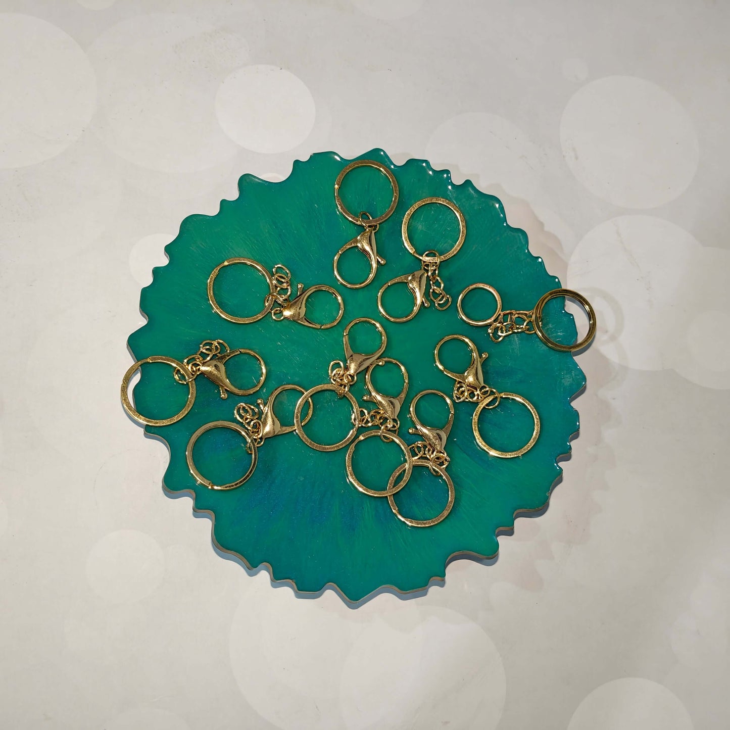 KEYCHAIN RINGS LOBSTER ( GOLDEN )