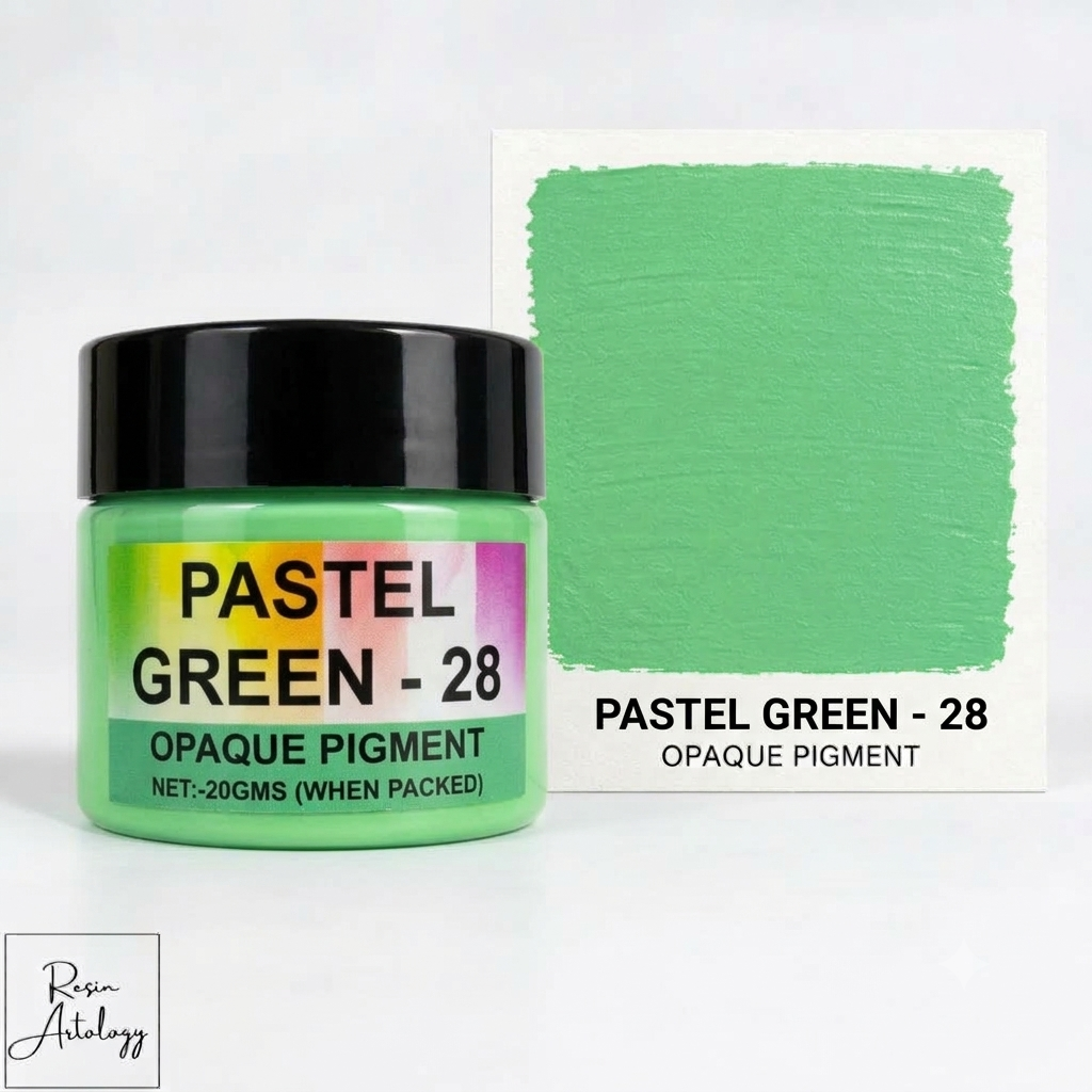 Pastel Green Opaque Pigment