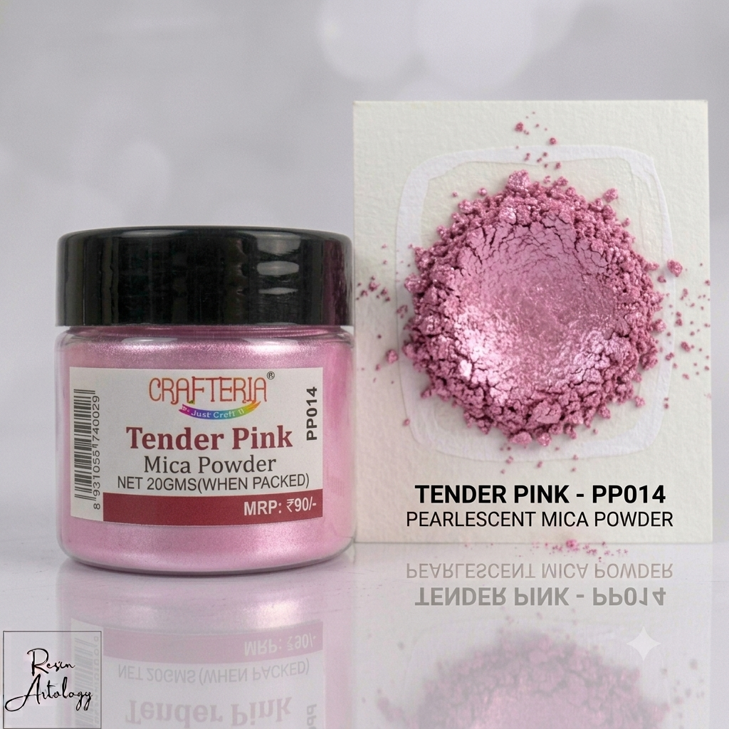 Tender Pink Pearl Mica Powder Pigment