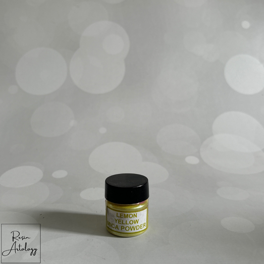 Lemon Yellow Pearl Mica Powder Pigment
