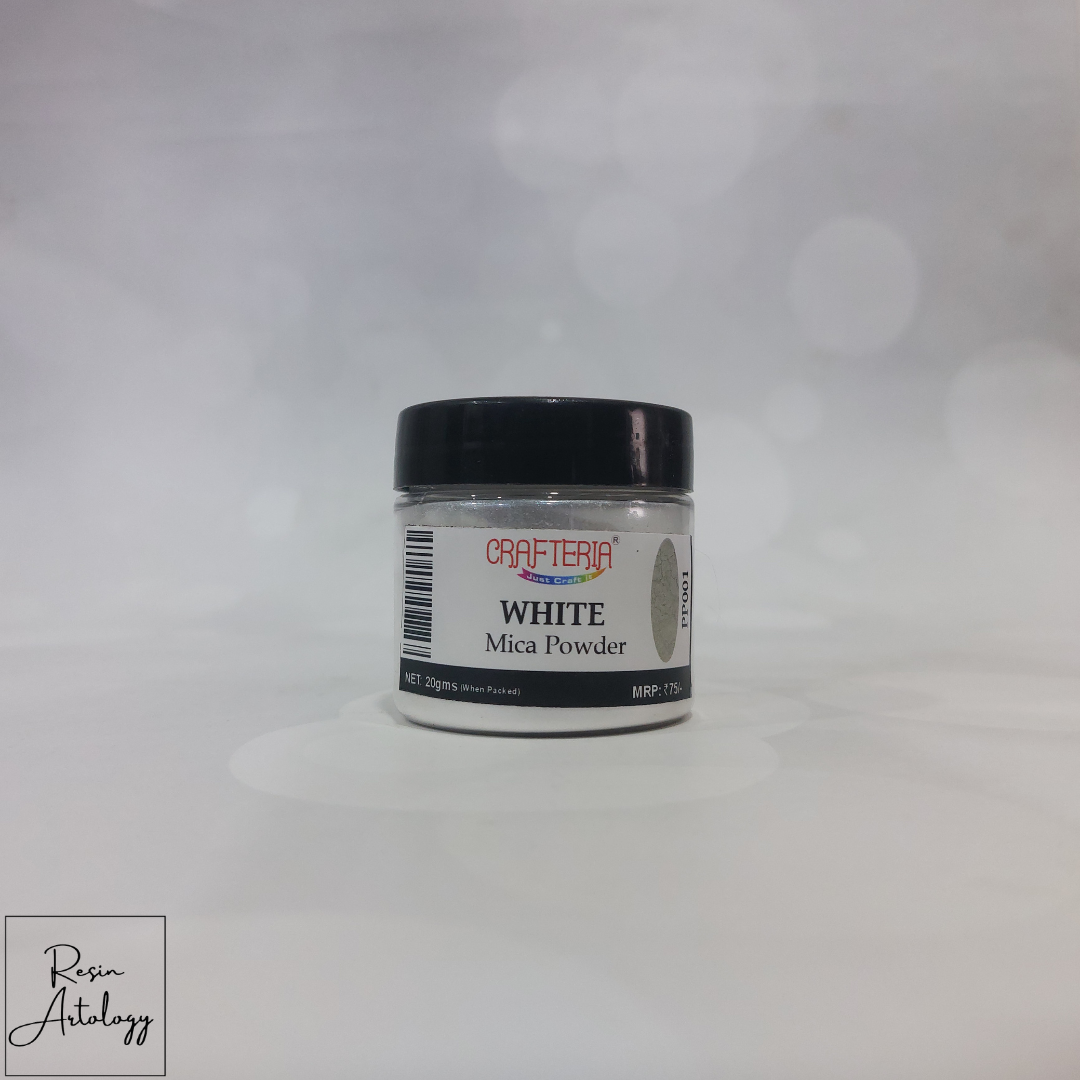 White Pearl Mica Powder Pigment ( BULK )