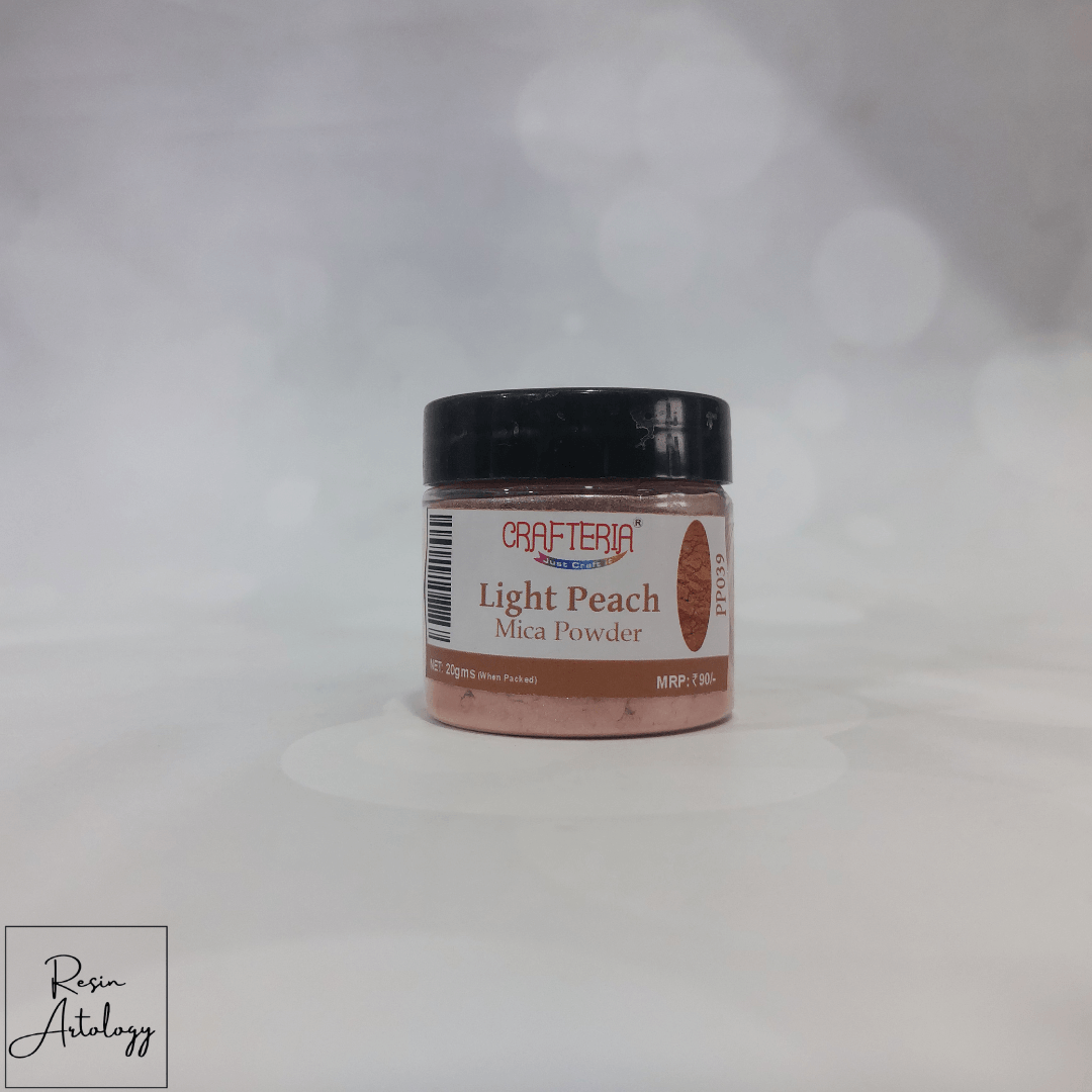 Light Peach Pearl Mica Powder Pigment (BULK)