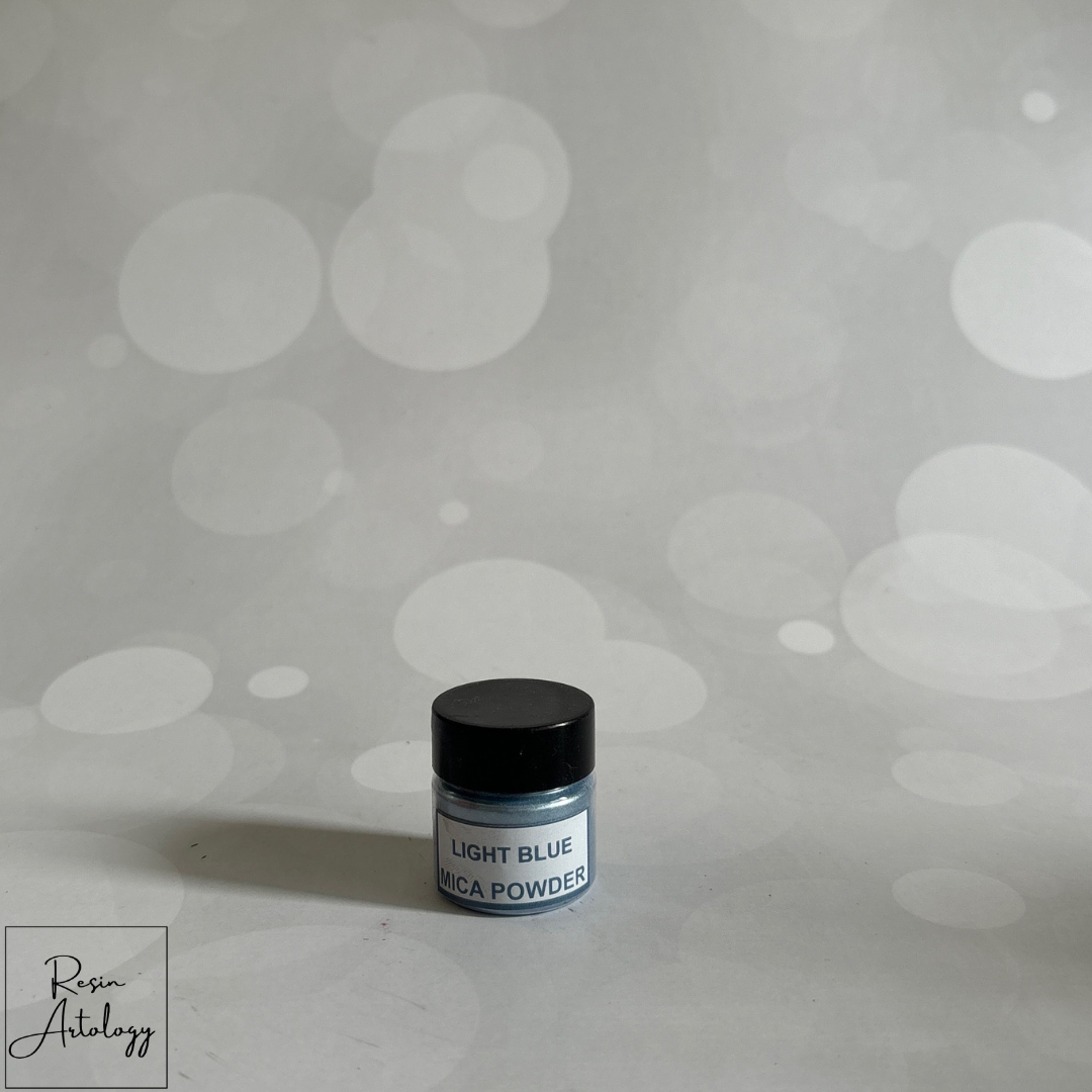 Light Blue Pearl Mica Powder Pigment