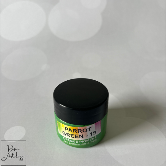 Parrot Green Opaque pigment
