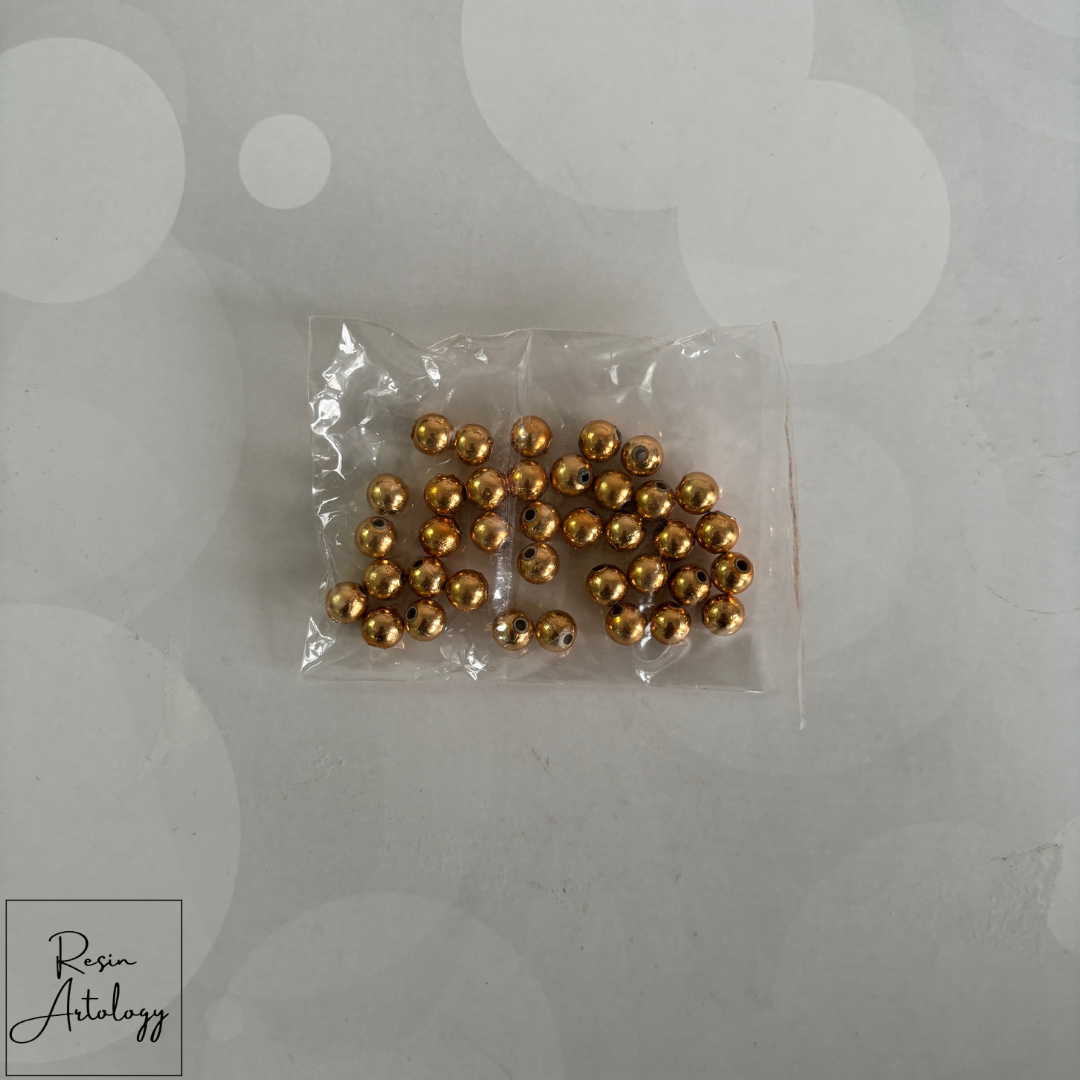 Rakhi Golden Pearl Beads