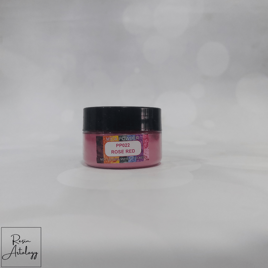 Rose Red Mica Powder Pigment (Bulk)