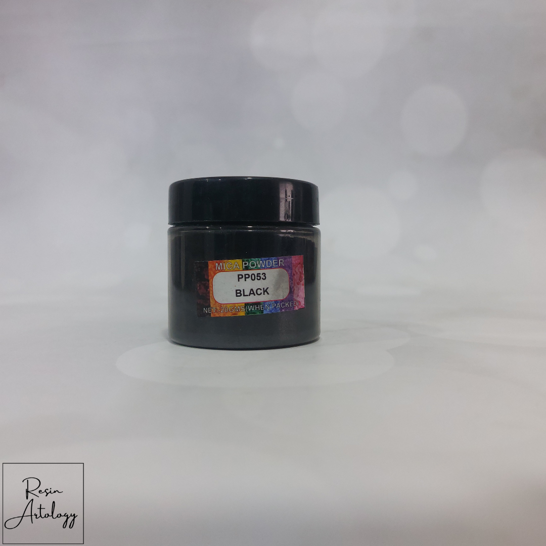 Black Pearl Mica Powder Pigment