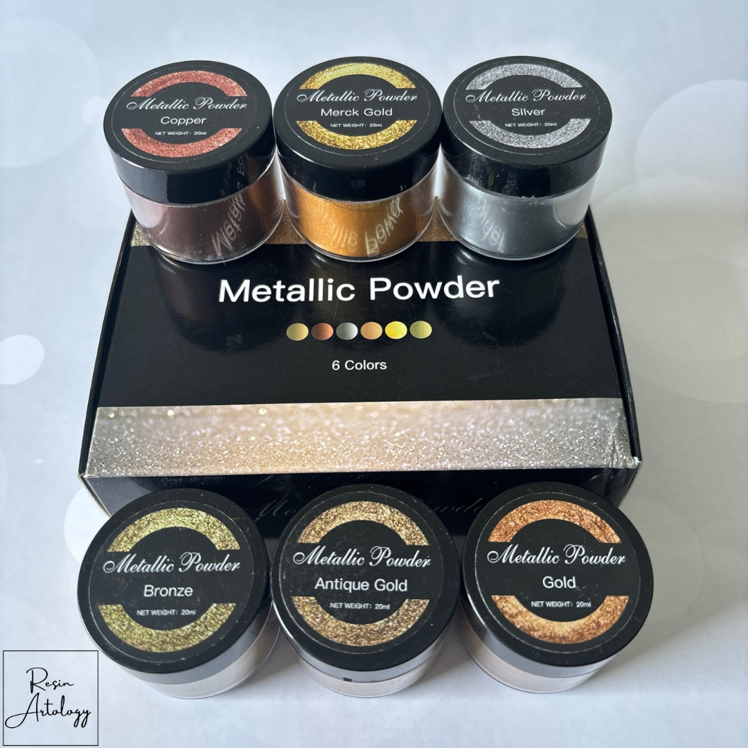 Premium Metalic Powder SET - 6 PCS