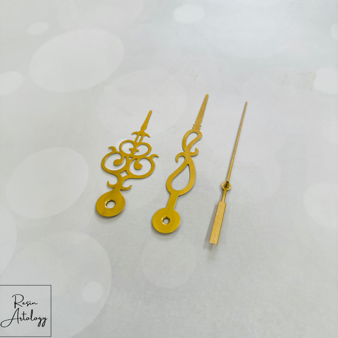 DESIGNER GOLDEN CLOCK HANDS