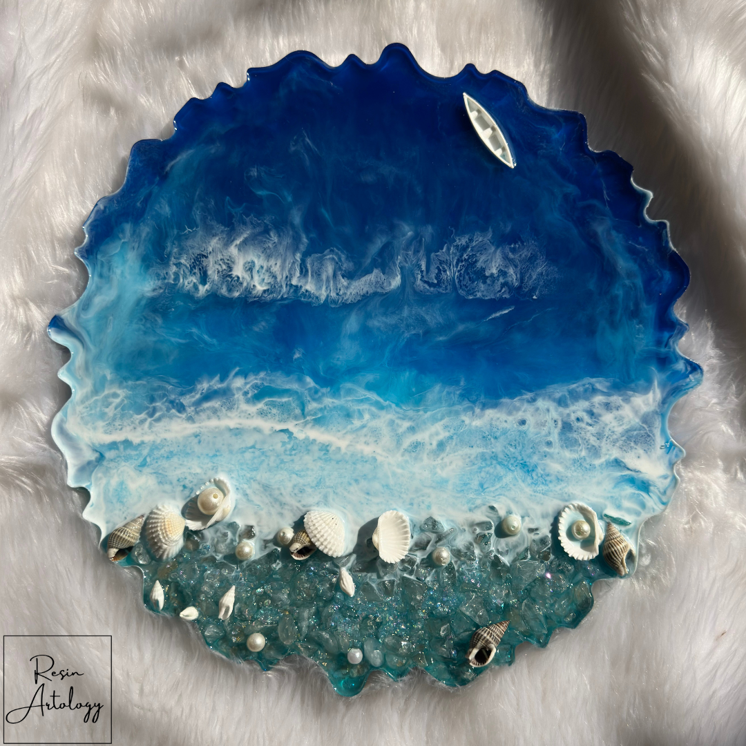 Resin Customized Frame - Personalized Gift - Customized with Your Photos and Text .
