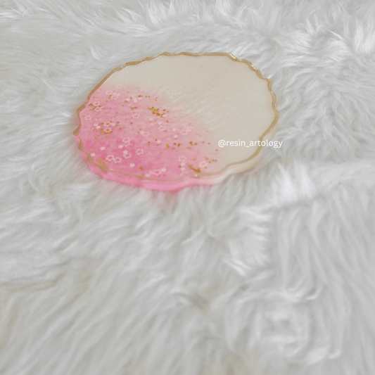 Epoxy Resin Coaster - ( Size - 4 Inch )
