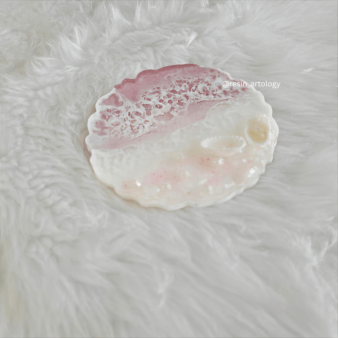 Epoxy Resin Coaster - ( Size - 4 Inch )