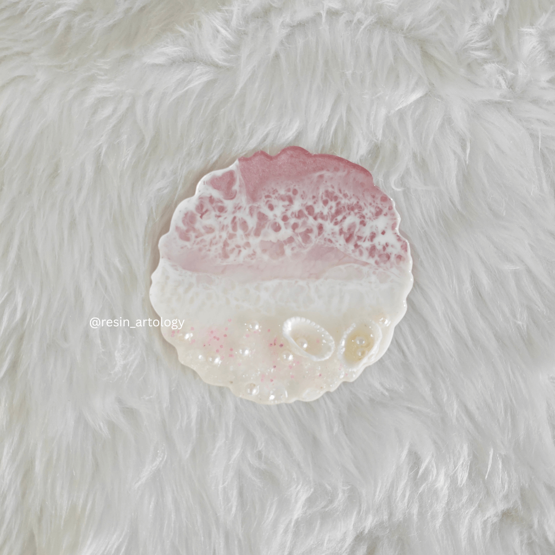 Epoxy Resin Coaster - ( Size - 4 Inch )