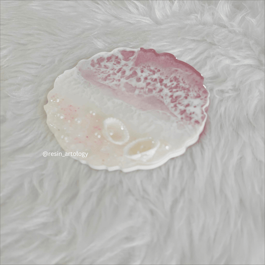 Epoxy Resin Coaster - ( Size - 4 Inch )