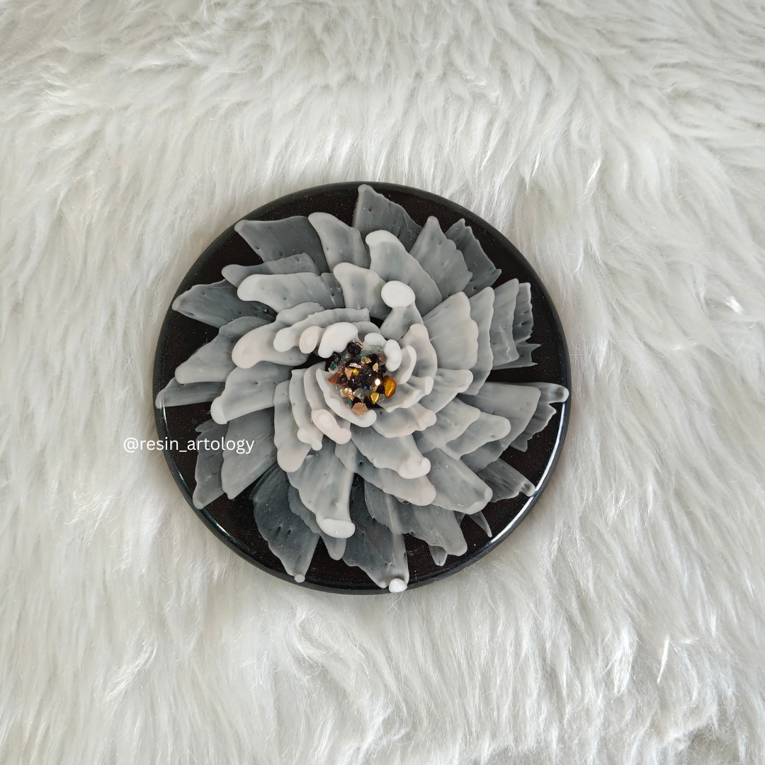 Epoxy Resin Coaster - ( Size - 4 Inch )