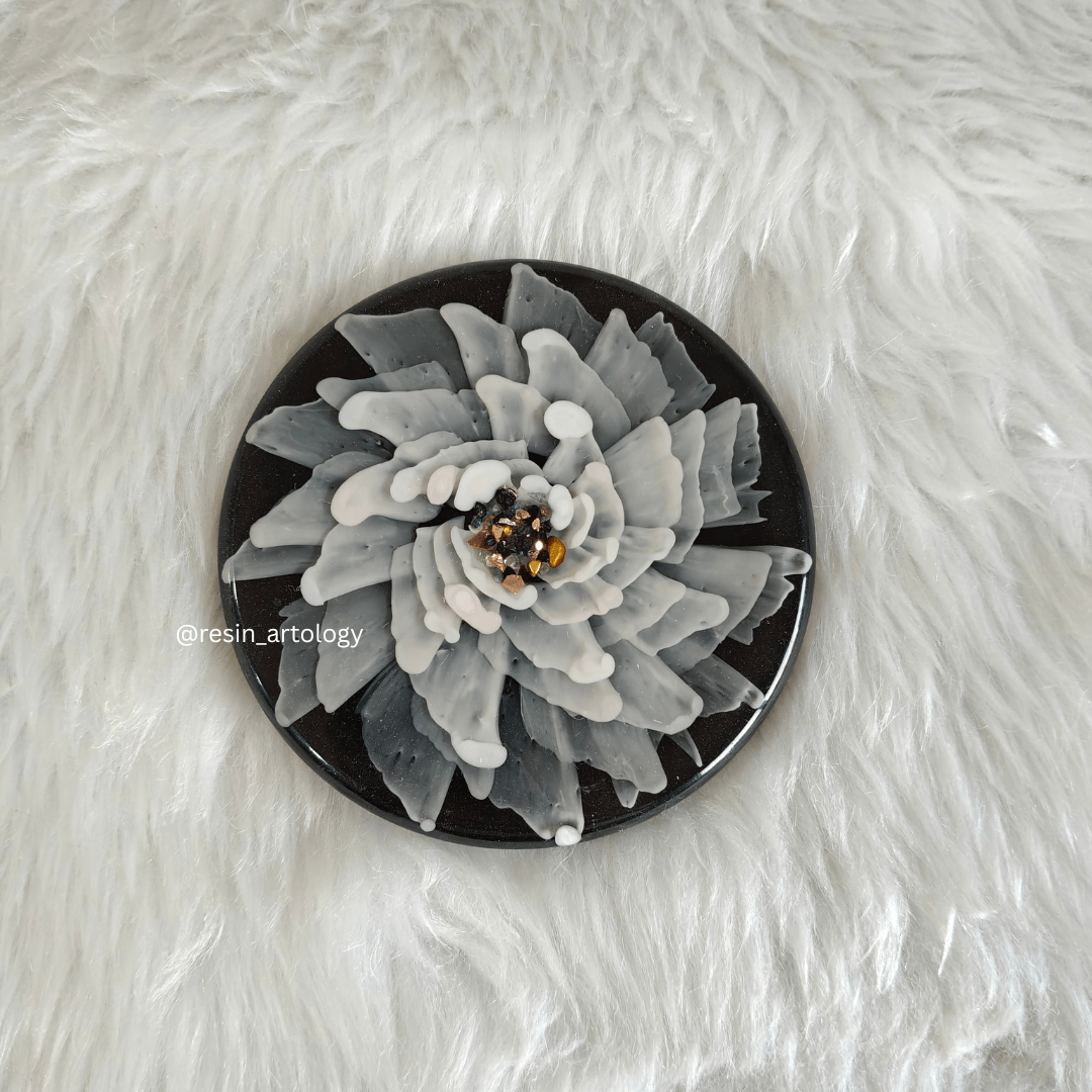 Epoxy Resin Coaster - ( Size - 4 Inch )