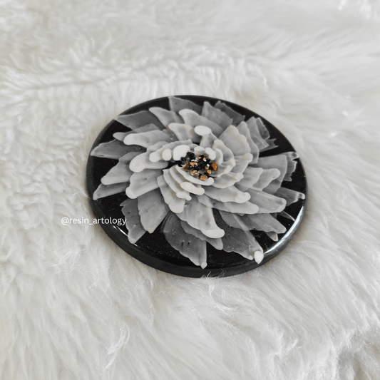 Epoxy Resin Coaster - ( Size - 4 Inch )