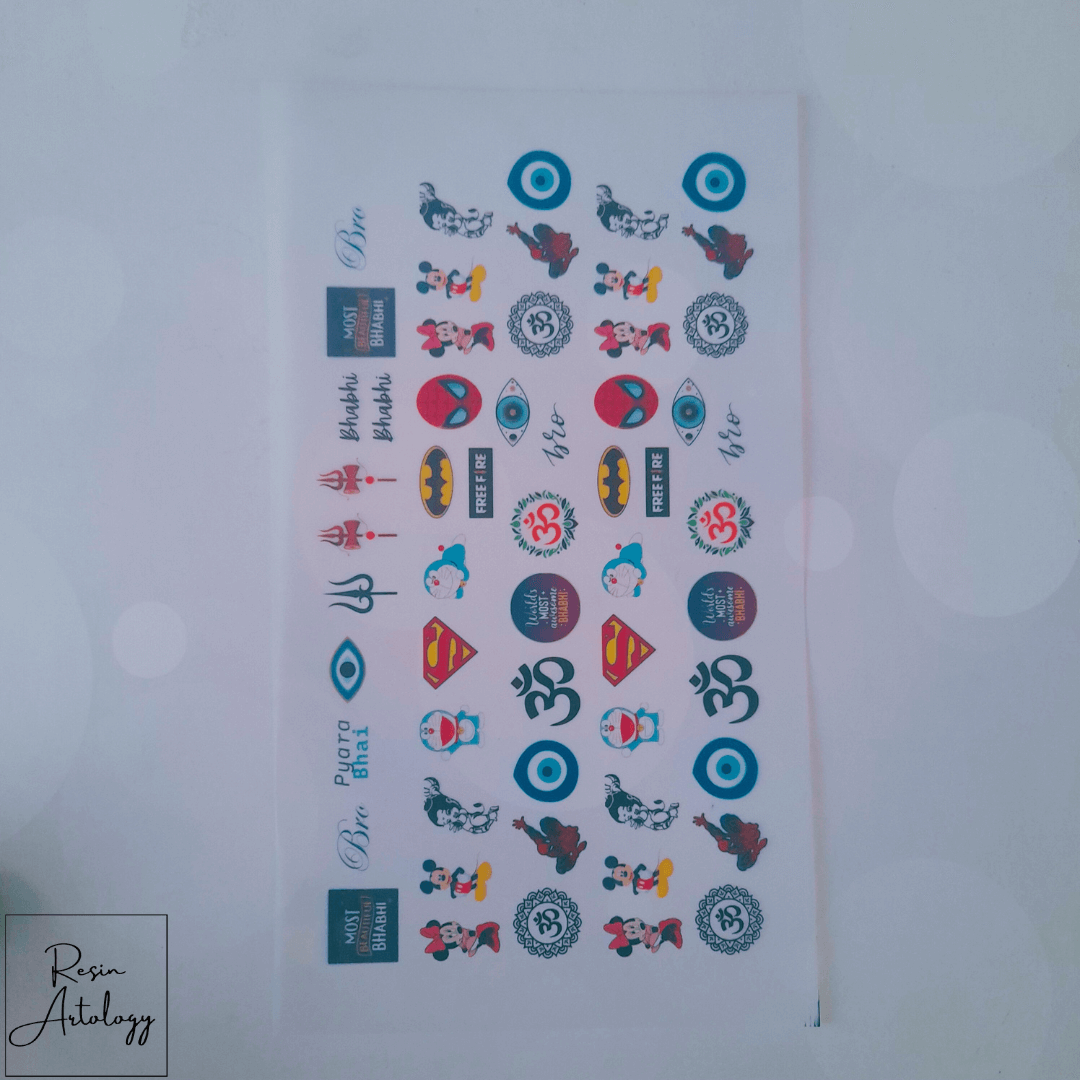 RAKHI INSERT SHEET