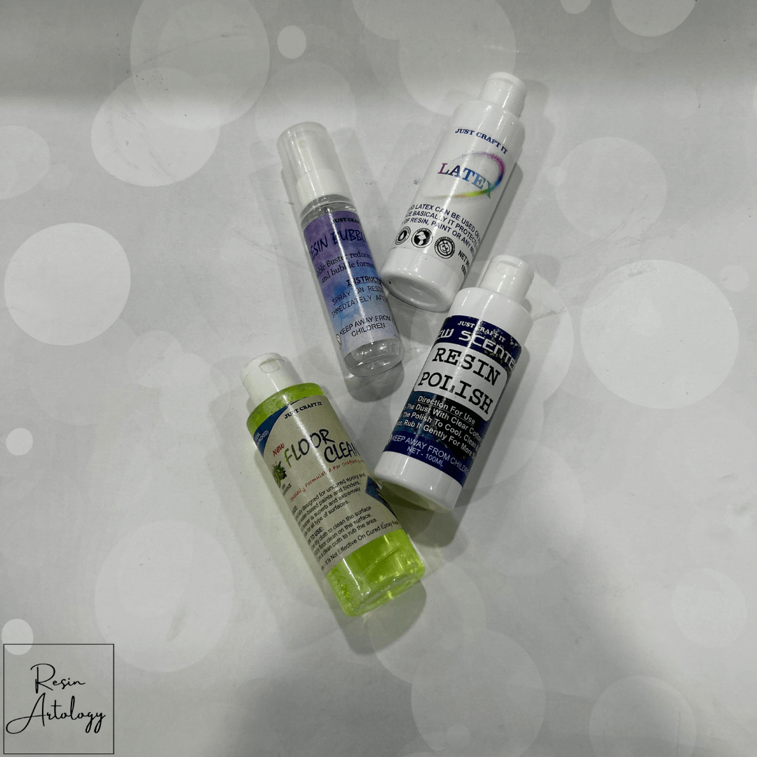 ESSENTIALS LIQUID KIT FOR RESIN ART
