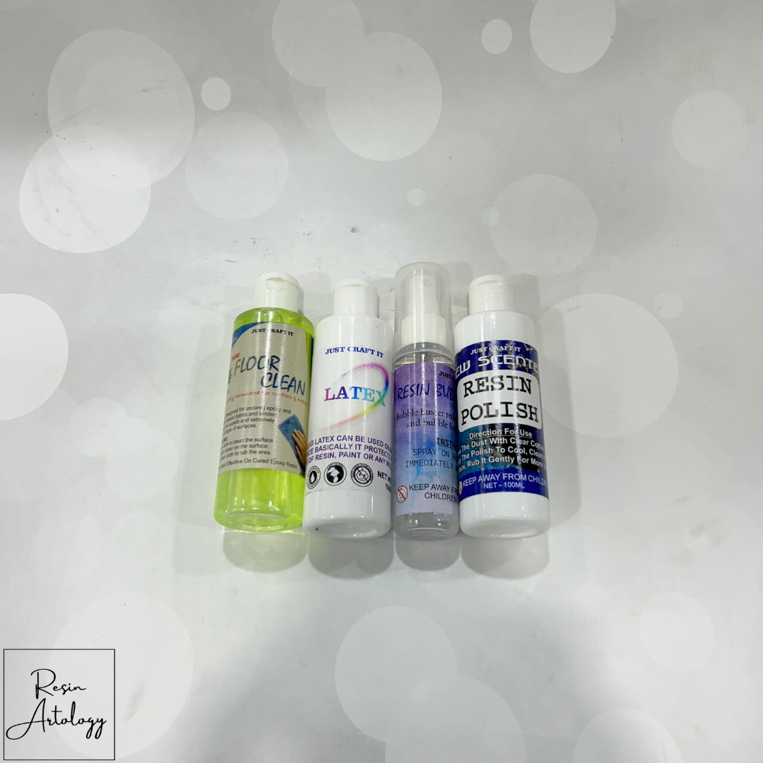 ESSENTIALS LIQUID KIT FOR RESIN ART