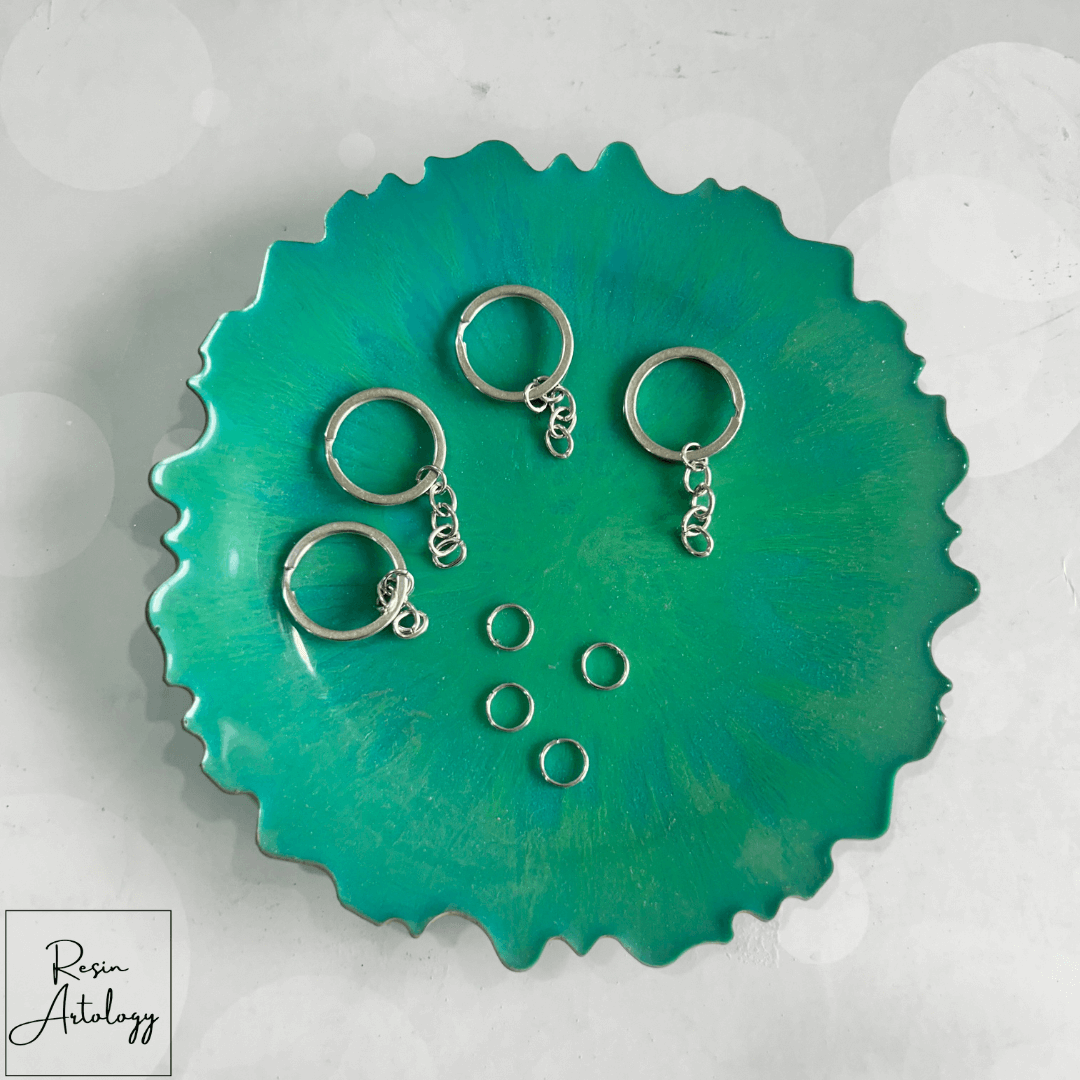 KEYCHAIN RINGS ( SILVER )
