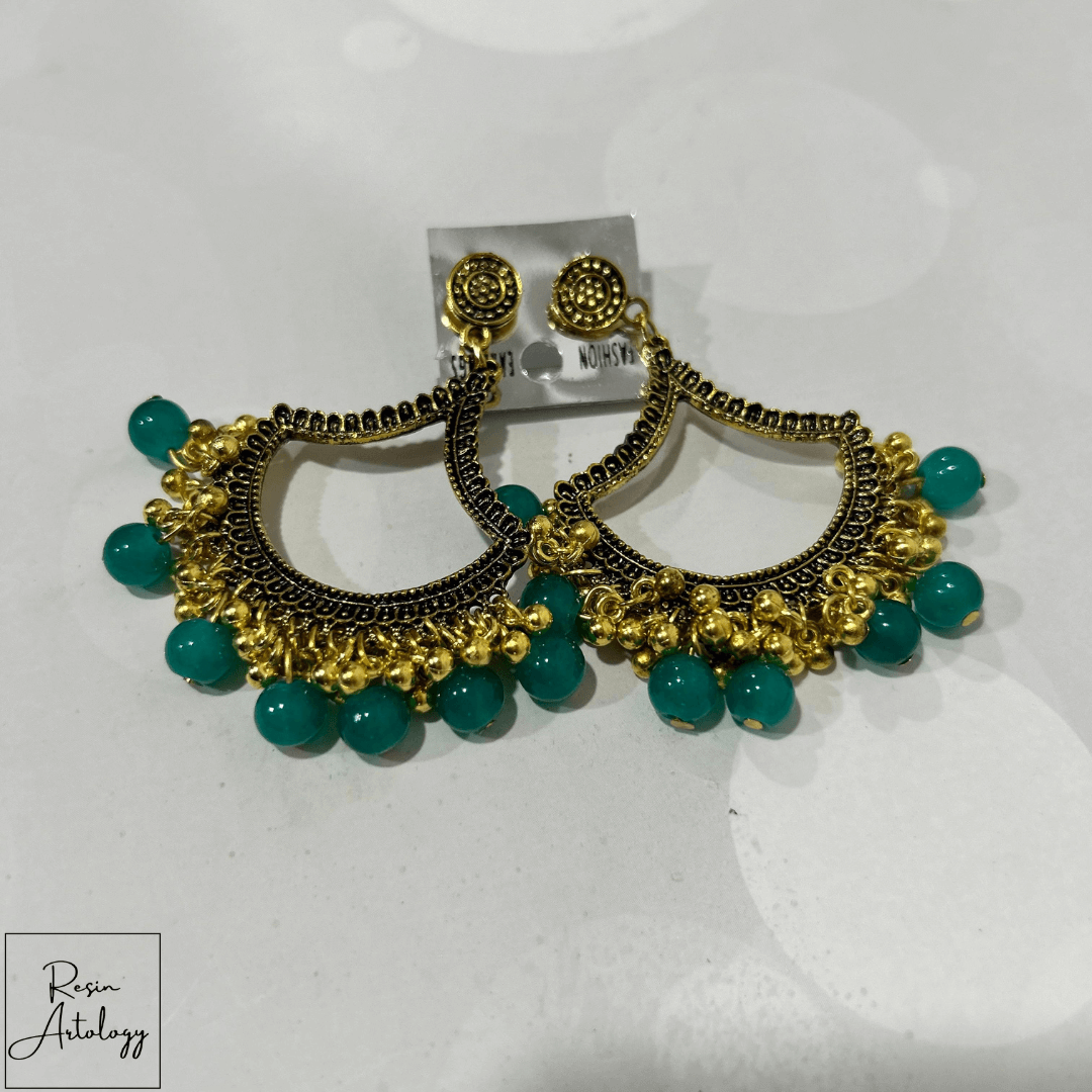 JHUMKA'S EMERALD GREEN (RA - 1)