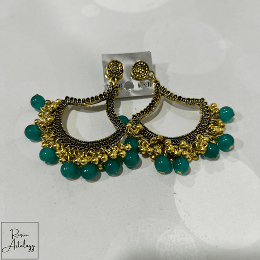 JHUMKA'S EMERALD GREEN (RA - 1)