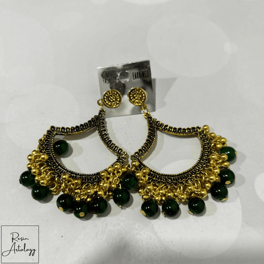 JHUMKA'S DARK GREEN (RA - 1)