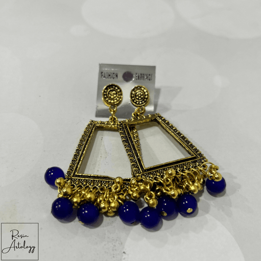 JHUMKA'S ROYAL BLUE (RA - 4)