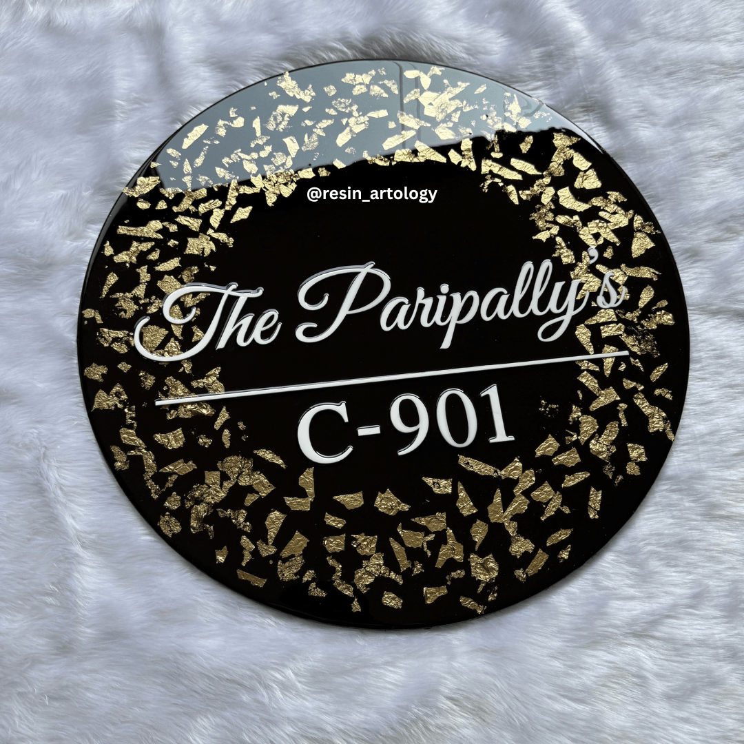 Resin Customized Name Plate -