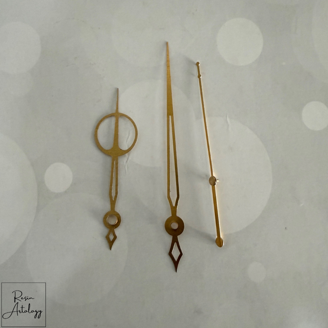 DESIGNER GOLDEN CLOCK HANDS 3