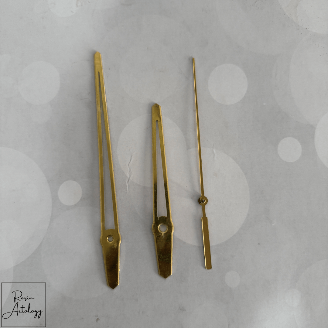 DESIGNER GOLDEN CLOCK HANDS 2 ( BULK )