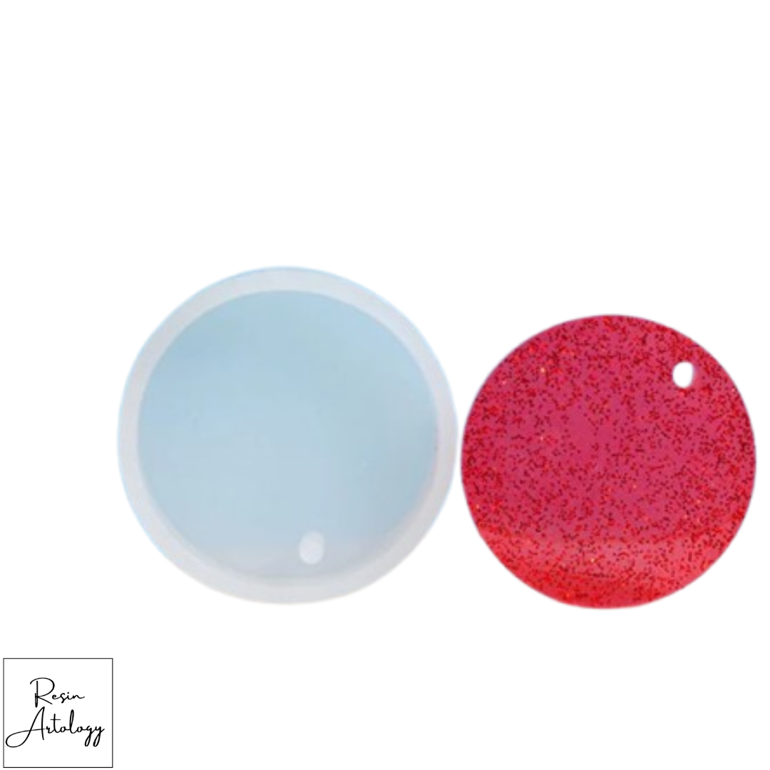 1.25" CIRCLE KEYCHAIN MOULD