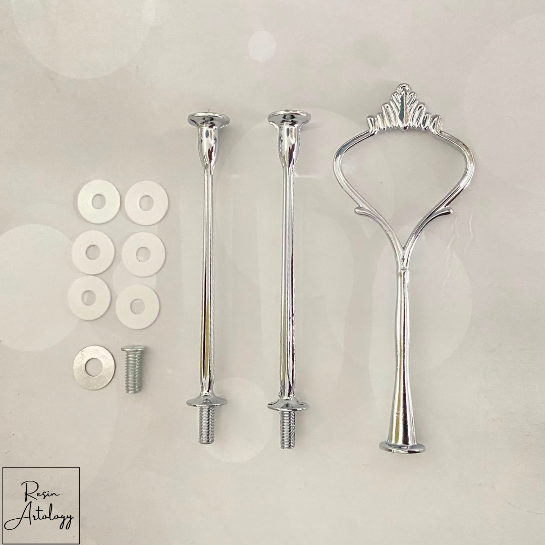 3 Tier Cake Stand Fittings Tool ( SILVER )