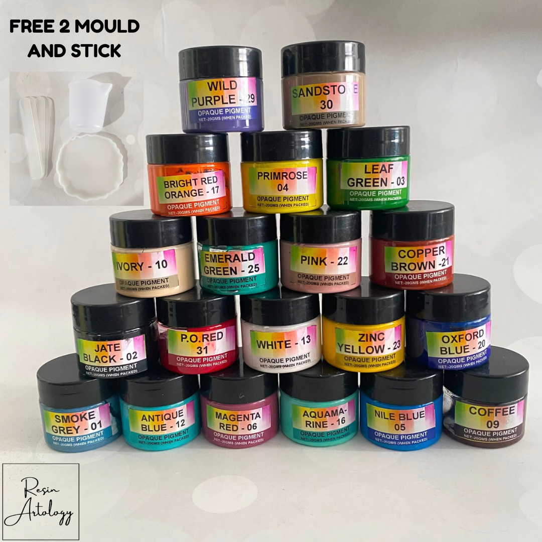 Set of 20 Opaque Pigment