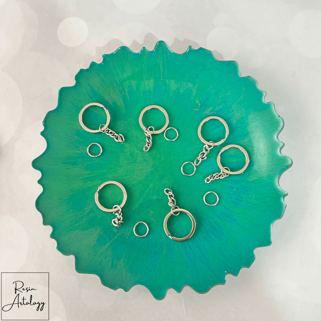 KEYCHAIN RINGS ( SILVER )
