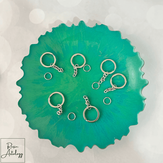 KEYCHAIN RINGS ( SILVER )