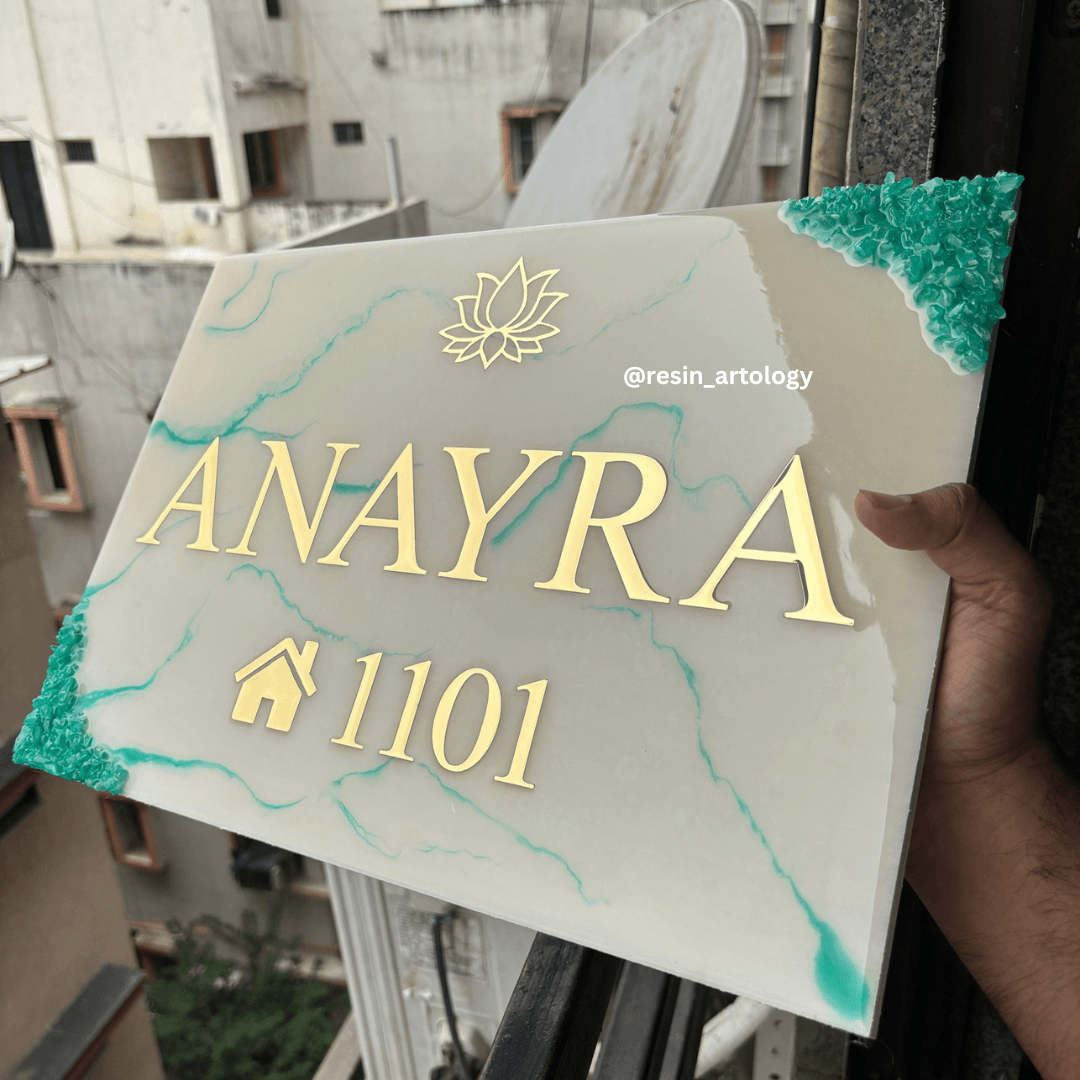 Customised Resin Name Plate