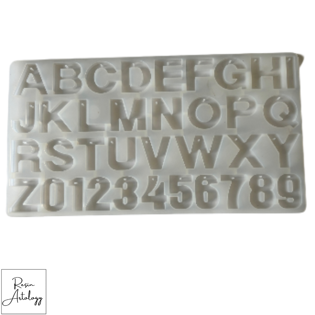 ALPHABET WITH HOLE MOULD