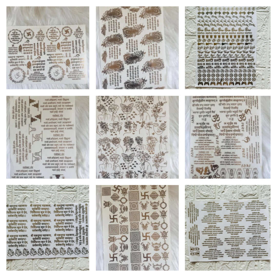 METAL STICKERS – Resin Artology