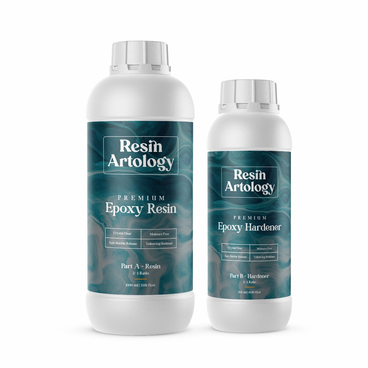 EPOXY RESIN SET (2:1) - 1.5 KG