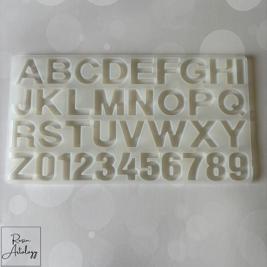 ALPHABET WITHOUT HOLE MOULD