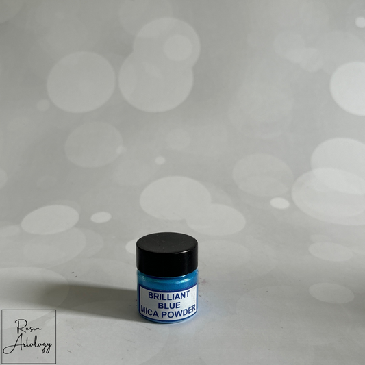 Brilliant Blue Pearl Mica Powder Pigment