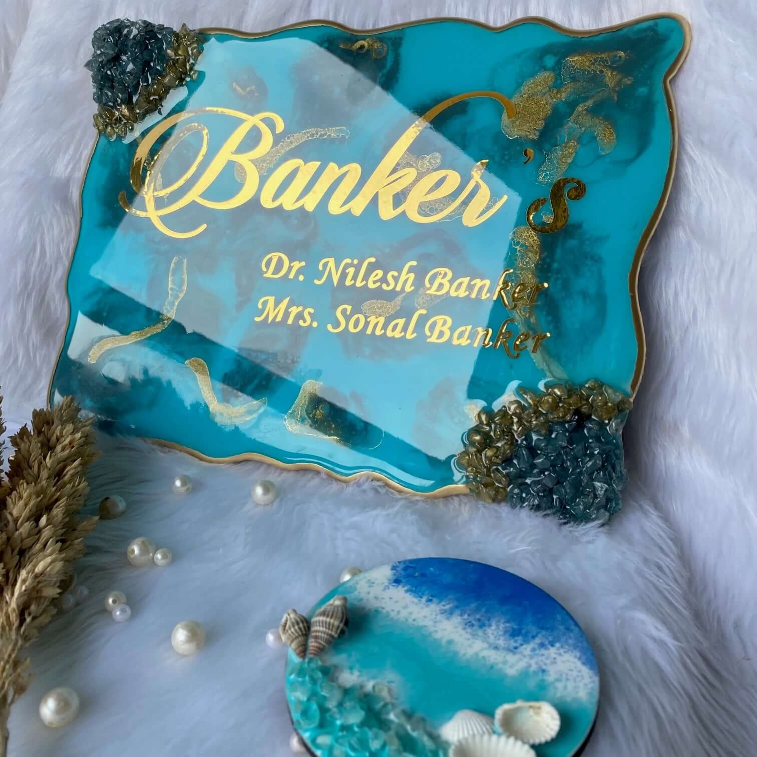 Customised Resin Name Plate