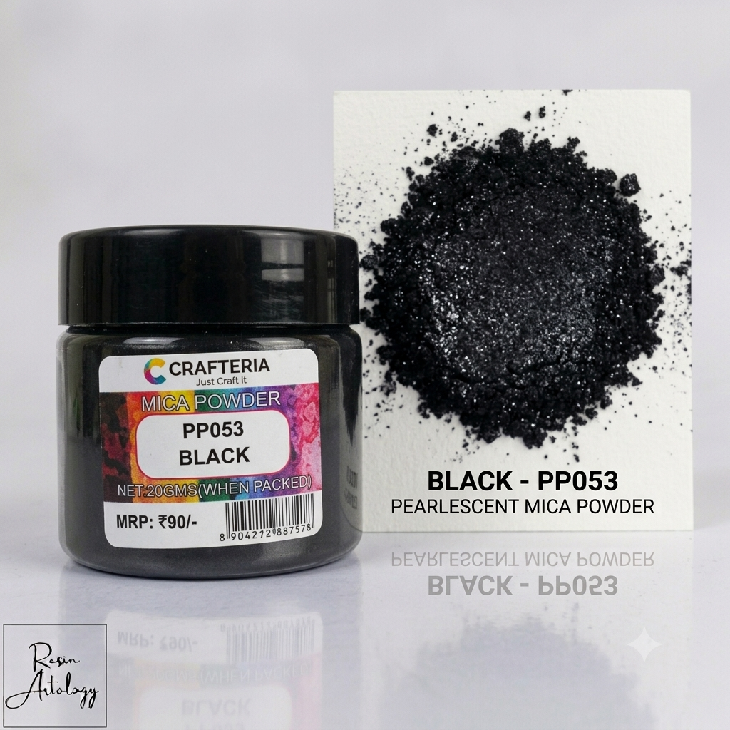 Black Pearl Mica Powder Pigment