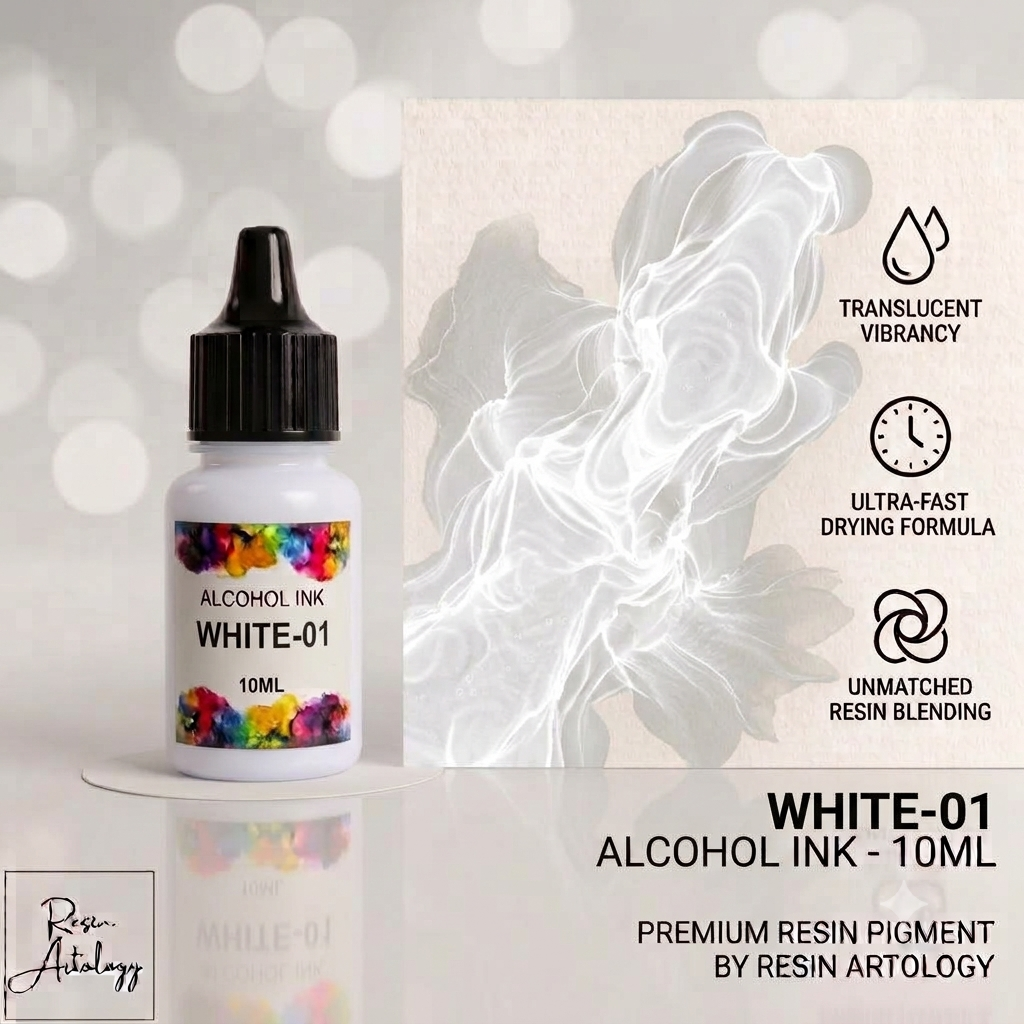WHITE ALCOHOL INK
