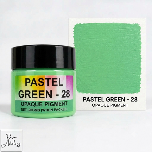 Pastel Green Opaque Pigment