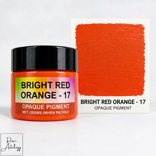 Bright Orange opaque pigment