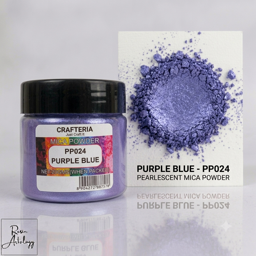 Purple Blue Pearl Mica Powder Pigment