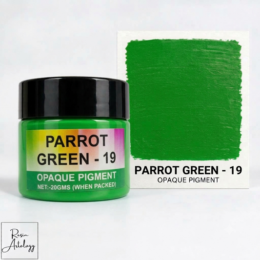 Parrot Green Opaque pigment